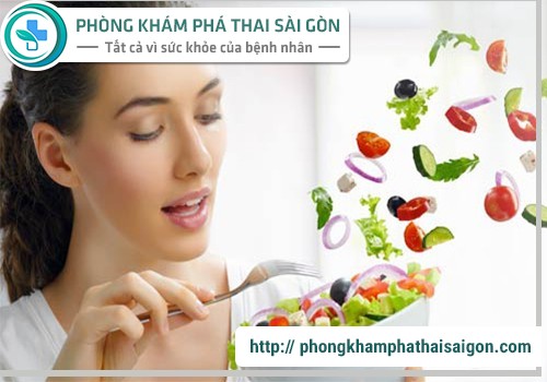 Chế độ dinh dưỡng sau khi phá thai